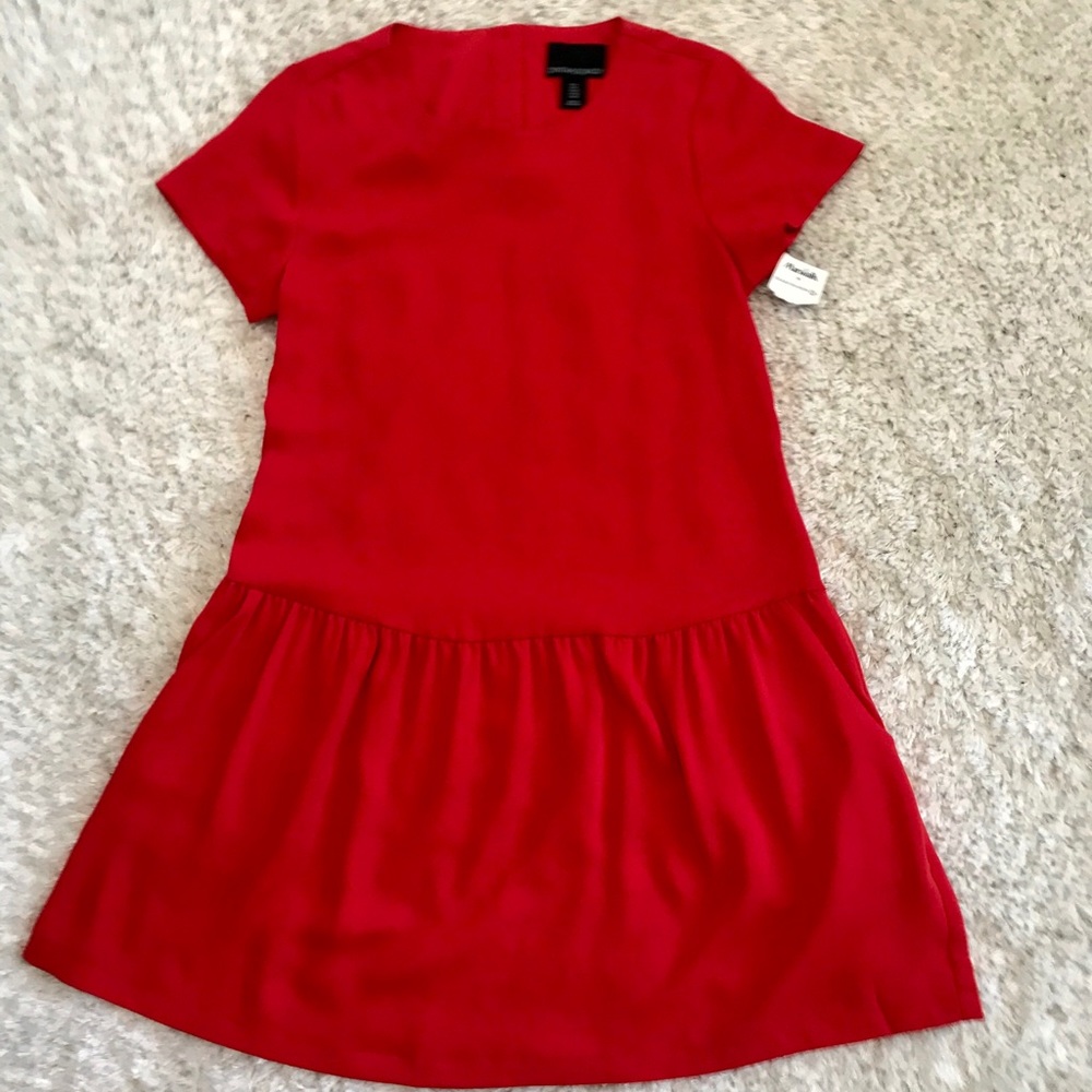 Cynthia Rowley Short Sleeve Bubble Dress